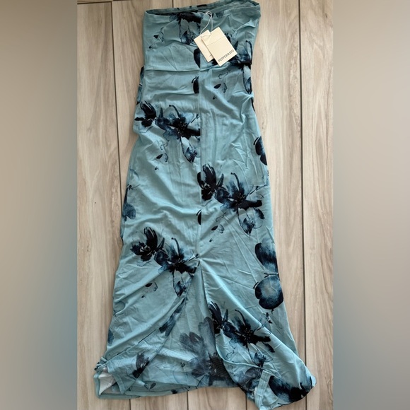 Peppermayo Field Of Dreams Maxi Dress Blue Size 4 NWT IN PACKAGE - Picture 6 of 8